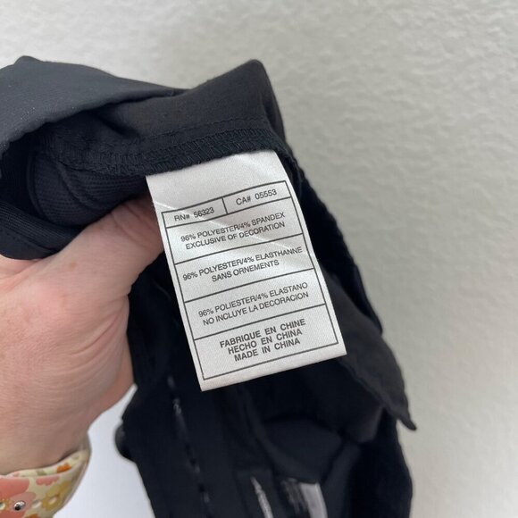 Nike Golf Fit Dry Black Athletic Performance Stretch Pants 256648-010 Mens 36x32 - Picture 6 of 8